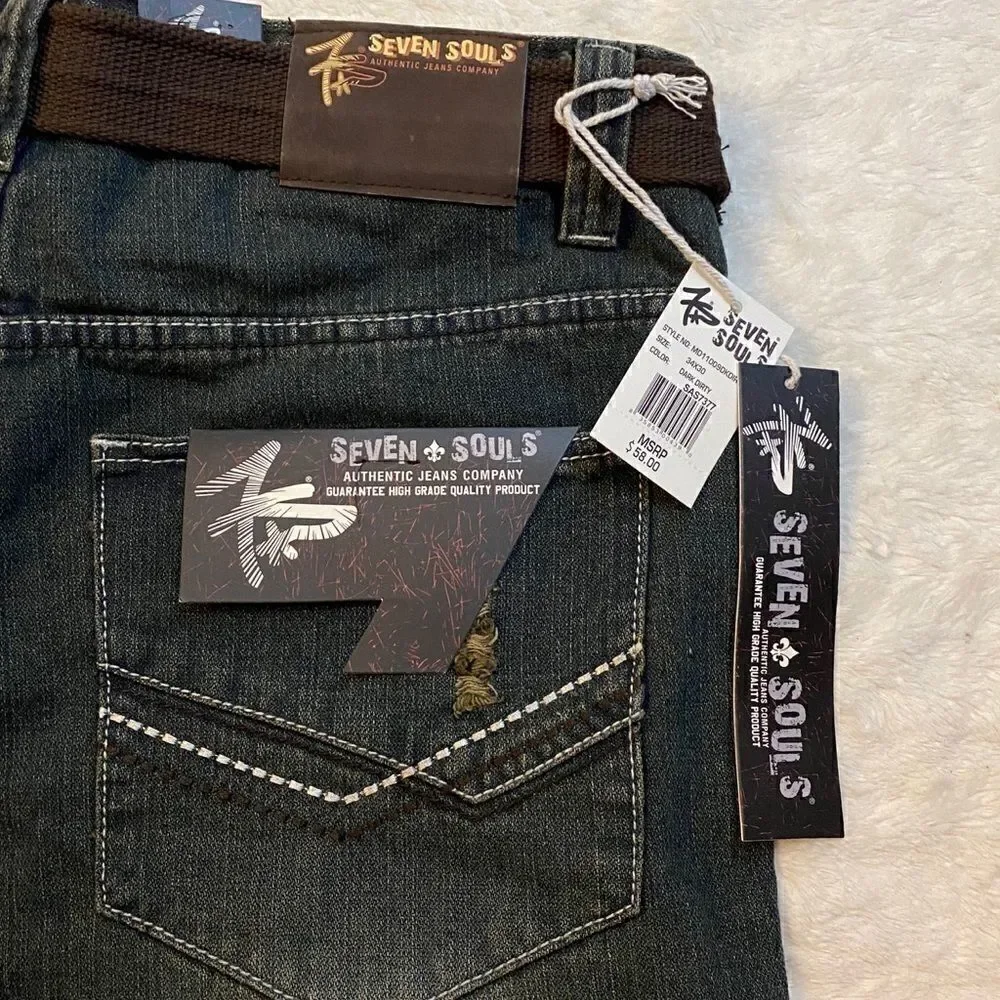 Seven Sauls Denim jeans Size:34x30